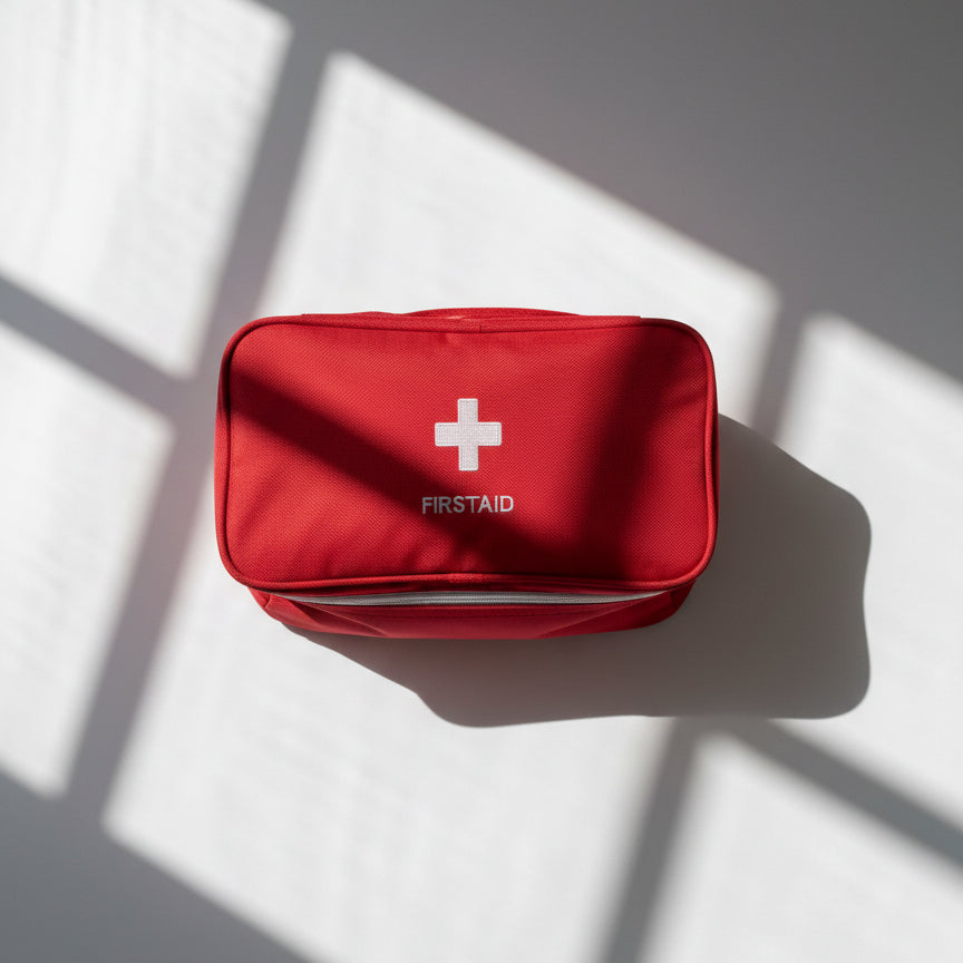 FIRST AID ZIPPER BAG