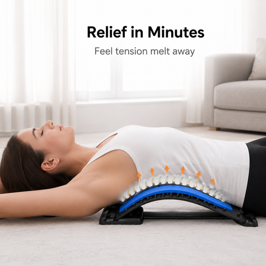 Back Stretcher for Back Pain Relief & Lumbar Support